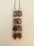 Necklace (chocolate moonstone)