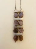 Necklace (chocolate moonstone)