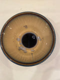 Crystalline Glaze Bowl - small brown/tan