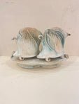 Salt & Pepper Shakers with Tray
