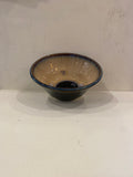 Crystalline Glaze Bowl - small brown/tan