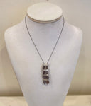 Necklace (chocolate moonstone)