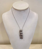 Necklace (chocolate moonstone)
