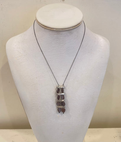 Necklace (chocolate moonstone)