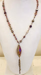 Necklace (crystal/garnet)