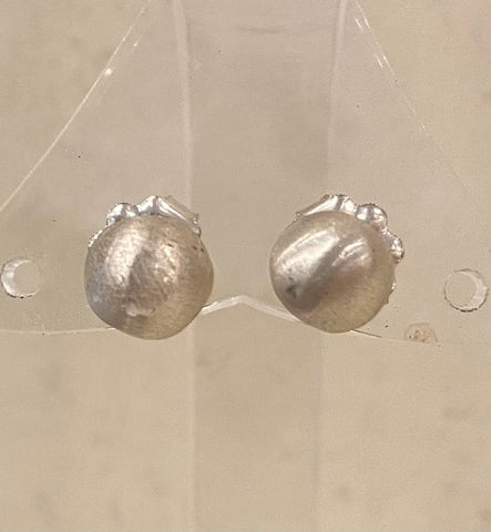 Earrings-post (pearl balls)