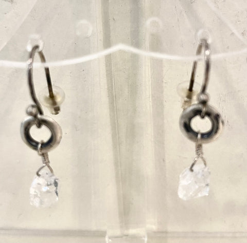 Earrings (Herkimer diamonds)