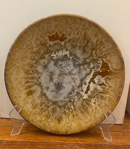 Crystalline Glaze Plate