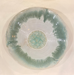 Nesting Bowl - glass geode center, medium