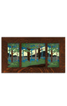 Framed Tile Trio - Pine Landscape