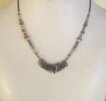 Necklace (silver leaves)