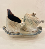 Creamer & Sugar Bowl with Tray