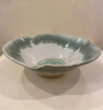 Nesting Bowl - glass geode center, medium