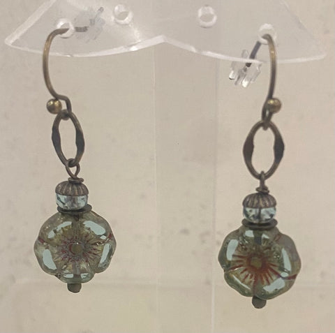 Earrings (Czech glass)