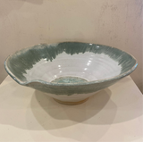 Nesting Bowl - glass geode center, large