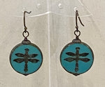 Earrings (dragonfly)