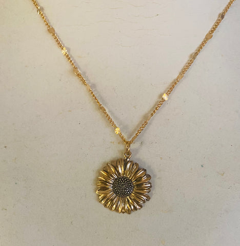 Necklace (sunflower)