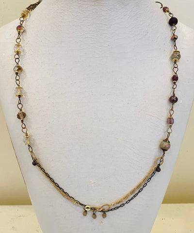 Necklace (crystal glass)