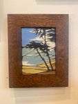 Framed Tile - Cypress Trees