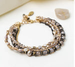 Bracelet (pearl/chalcedony)