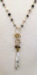 Necklace (dendritic opal)
