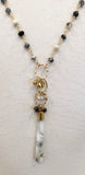 Necklace (dendritic opal)