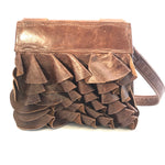 Ruffled Shoulder Bag