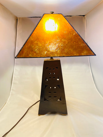 Lamp (Mica w/Ceramic Base)