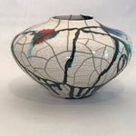 Raku White Crackle (Small Pillow)