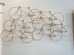 Metal Sculpture (Bicyclists)