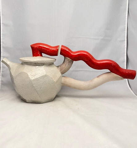 Teapot (Red Handle)